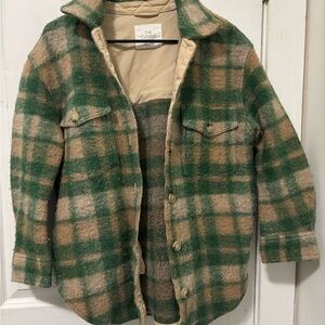 Wilfred Green and Tan Jacket